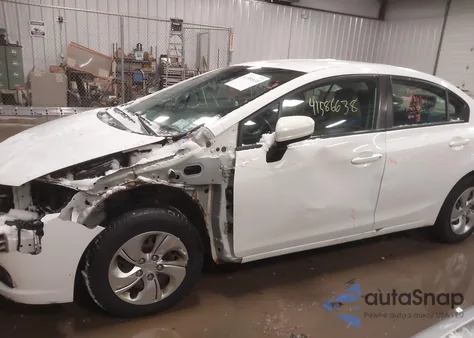 2015 Honda Civic Lx from USA, damaged, VIN 19XFB2F53FE281911